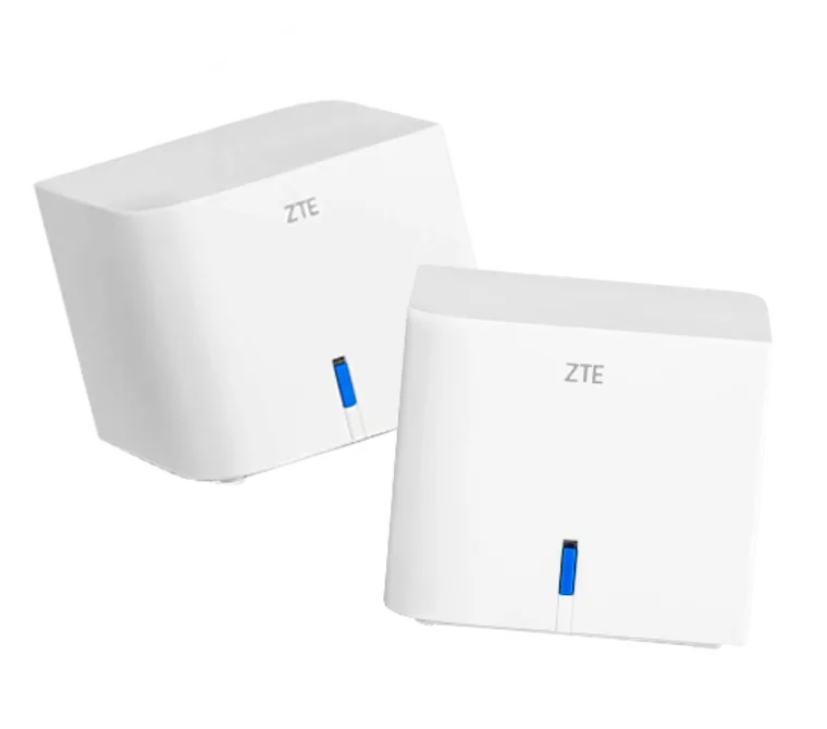 Equipos mesh WiFi blancos para ampliar la señal en toda la casa