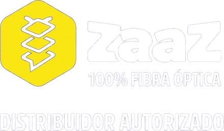 ZAAZ 100% fibra óptica · Distribuidor autorizado